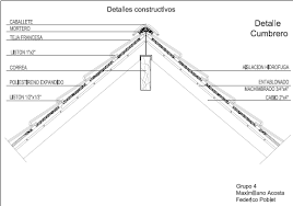 detail ridgepole in pdf cad