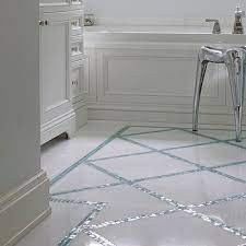 inset mosaic tile floors design ideas