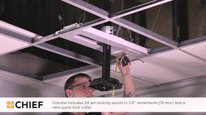 suspended ceiling projector mount