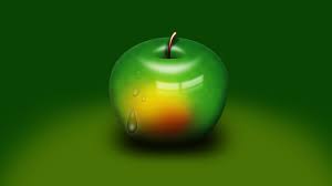 green apple desktop wallpaper 4k