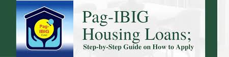 pag ibig housing loans step by step