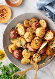 oven roasted potatoes recipe love and