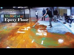 Liquid floors protects your investment in concrete flooring by installing on the best epoxy flooring products and. How To Epoxy Floor Countertop Epoxy Copper Epoxy Floor Epoxy Garage Floor Epoxy Floor Diy Youtube