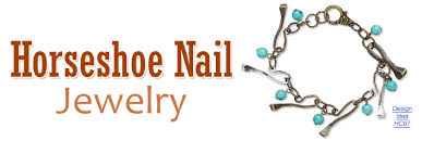 jewelry making article horseshoe nail