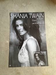 Create and get +5 iq. Shania Twain Poster Print 24 X36 Come On Over Black And White Country Music Ebay