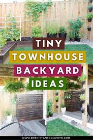 Tiny Backyard Ideas An Update On My