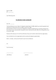 Relieving Letter Format For Employee Free Download Letter
