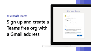 sign up and create a microsoft teams