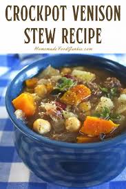 delicious crockpot venison stew recipe