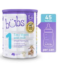 bubs goat milk infant formula se 1