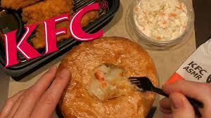 asmr eating kfc en pot pie