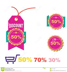 Big Deal Big Sale Bags Shopping Chart Colorful Icon And Pink