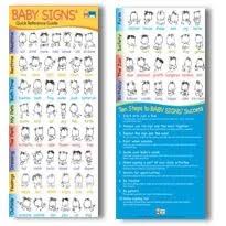 Baby Signs Quick Reference Guide Available In English