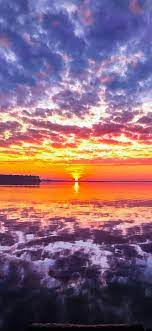 np39-sea-sunset-red-beach-nature