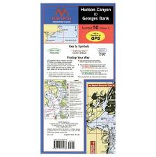 Maptech Wpc050 Waterproof Chart Hudson Canyon To Georges Bank