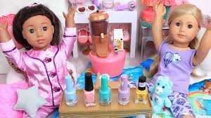 baby doll friends slumber party with