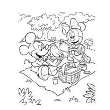 Print this page and color this playful illustration. Top 25 Free Printable Cute Minnie Mouse Coloring Pages Online