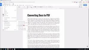how to convert google docs to pdf 60