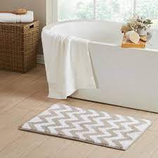 cotton rectangle 3 piece bath rug and