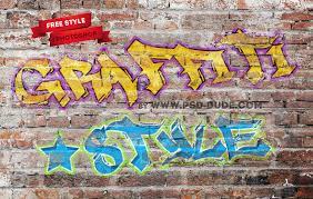 graffiti photo text style freebie