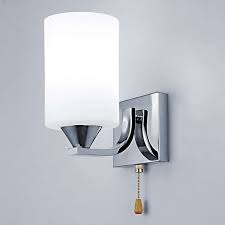 Modern Glass Led Light Wall Sconce Lamp
