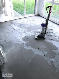 How To Paint A Concrete Floor White