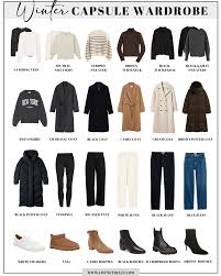 winter capsule wardrobe 2023 life