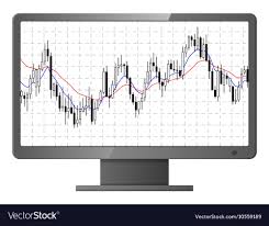 Forex Stock Chart On Monitor