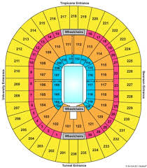 Thomas Mack Center Tickets In Las Vegas Nevada Seating