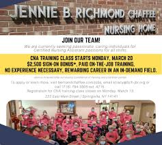 jennie b richmond nursing home