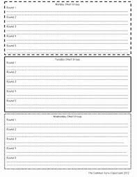 Daily Lesson Plan Template Lovely Daily 5 Small Group Lesson