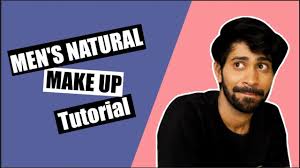 men s natural makeup tutorial for