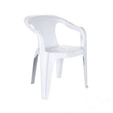 White Plastic Garden Furniture Round