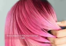 how-long-does-pink-hair-last