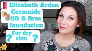 Elizabeth Arden Ceramide Lift Firm Foundation Dry Skin