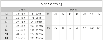 Size Guide Mens Clothing Dubarry Eu