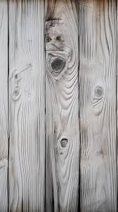 Closeup Of Weathered White Wood Texture