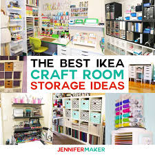 best ikea craft room storage shelves