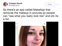 problematic makeup removing app