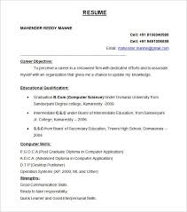 Automobile Resume Template Free Word PDF Documents Download Graduate Resume  Sample With Endearing Resume For Housekeeper