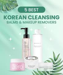best korean cleansing balms makeup