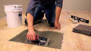how to lay floor tiles rona you
