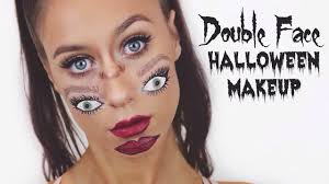 double face halloween makeup darby