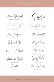 Click to find the best 52 free fonts in the amazing style. Stylish Contemporary Script Fonts Fancy Girl Designs