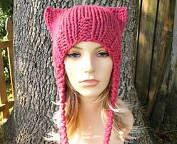 Here are some more readymade cat hats that are available for purchase. Ravelry Ear Flap Cat Hat Pattern By Diane Serviss