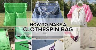 How To Make A Clothespin Bag The