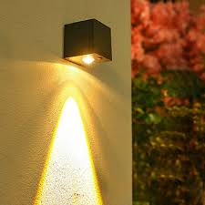 Wall Mounted Outdoor Solar Lamp