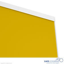Glassboard Wall Panel Canary Yellow