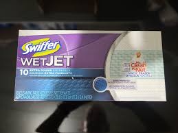 swiffer wet jet mopping pad refills
