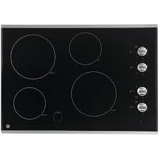 Ge 30 In Radiant Electric Cooktop In
